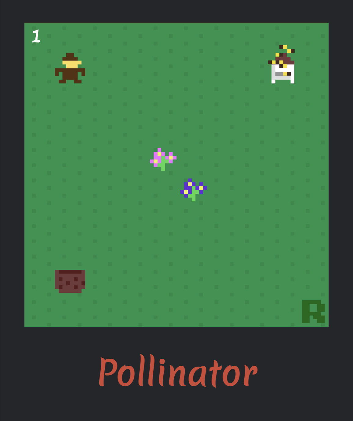 8x8 Game Jam: Pollinator